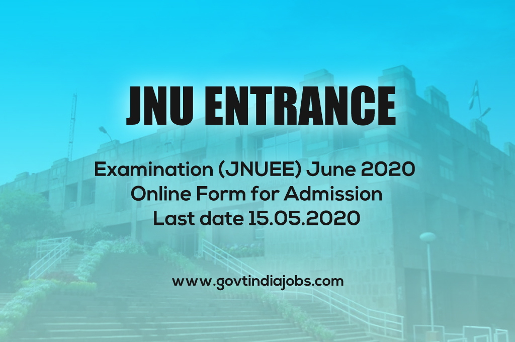 JNU Entrance Examination (JNUEE) June 2020
