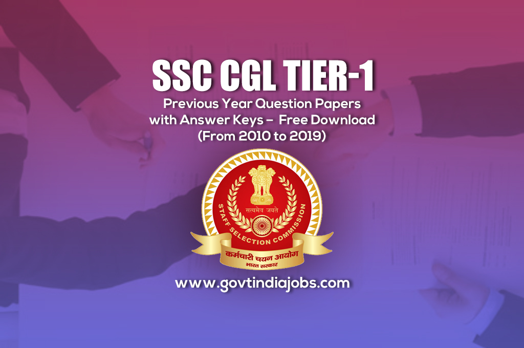 Ssc Cgl Tier 1 Previous Year Question Paper Download With Answers Ssc Cgl Tier 1 Previous Year Question Paper Download With Answers