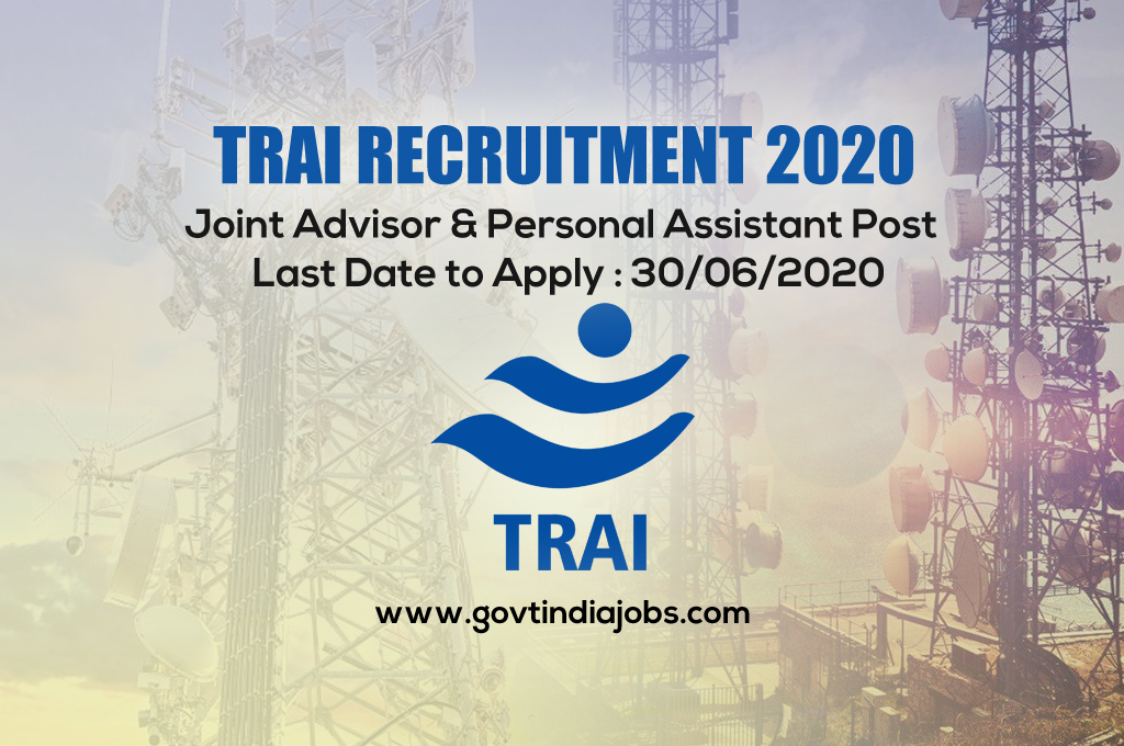 TRAI Recruitment 2020