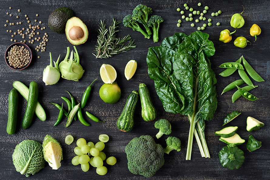 Eat Green Vegetables a lot