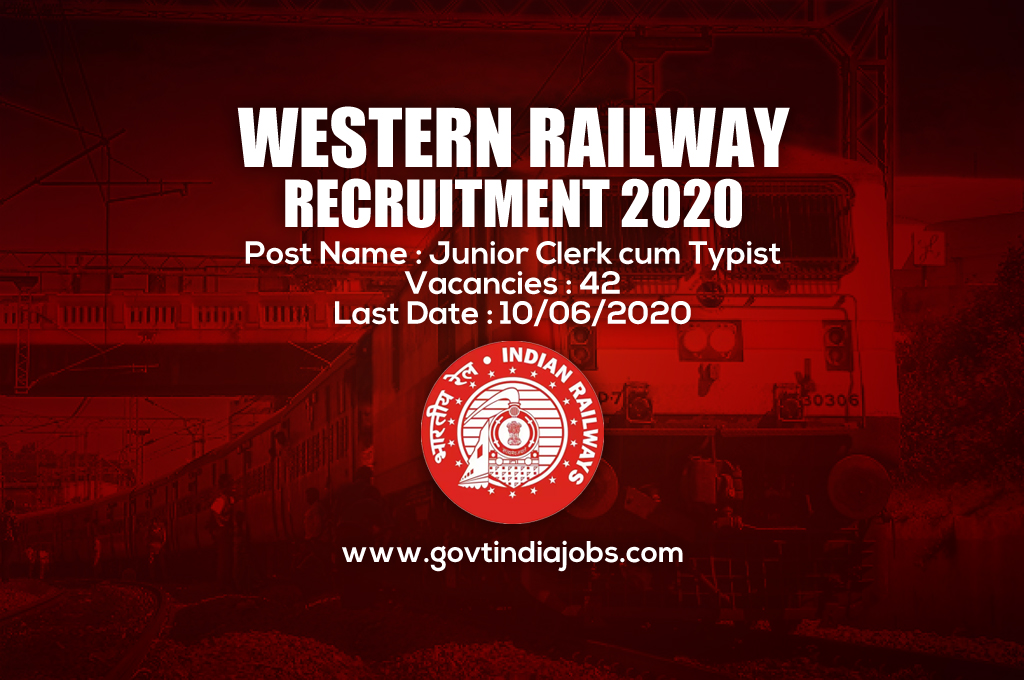 Western Railway Recruitment 2020