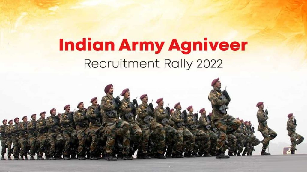 Indian Army Agnipath Agniveer Recruitment Registration 2022